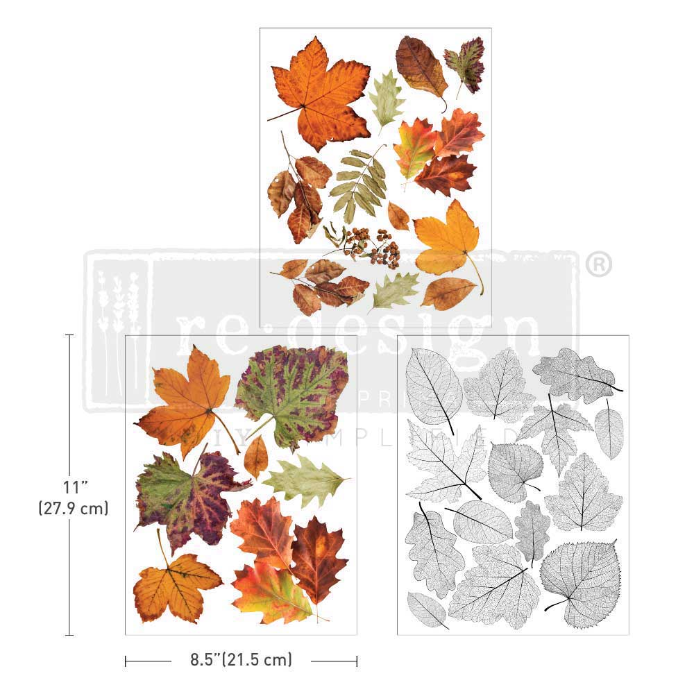 Crunchy Leaves Forever | Middy Transfer | ReDesign with Prima