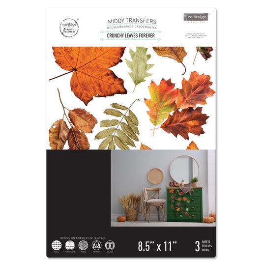 Crunchy Leaves Forever | Middy Transfer | ReDesign with Prima