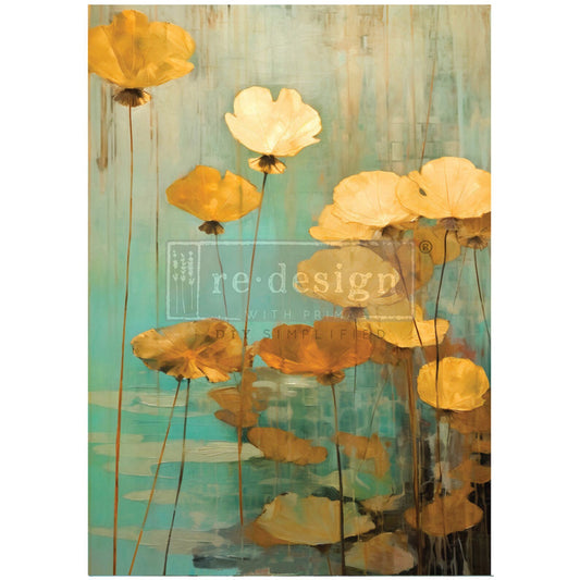 Eternal Lotus | A1 Decoupage Fiber | Prima