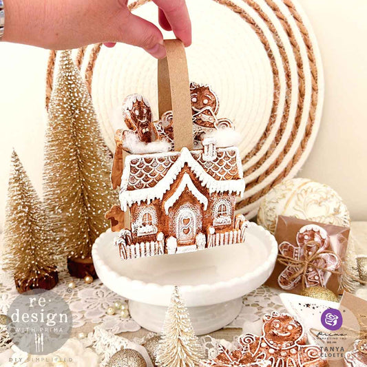 Festive Gingerbread Treats| Decor Moulds | Redesign with Prima
