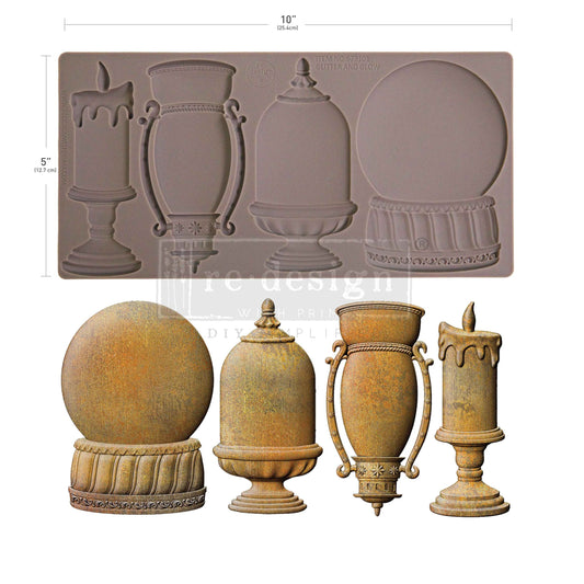 Glitter and Glow | Decor Moulds | Redesign with Prima