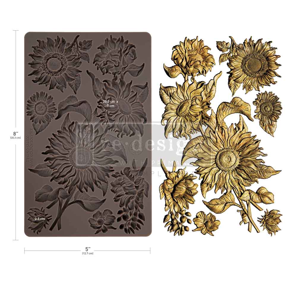 Golden Solstice Decor Mould
