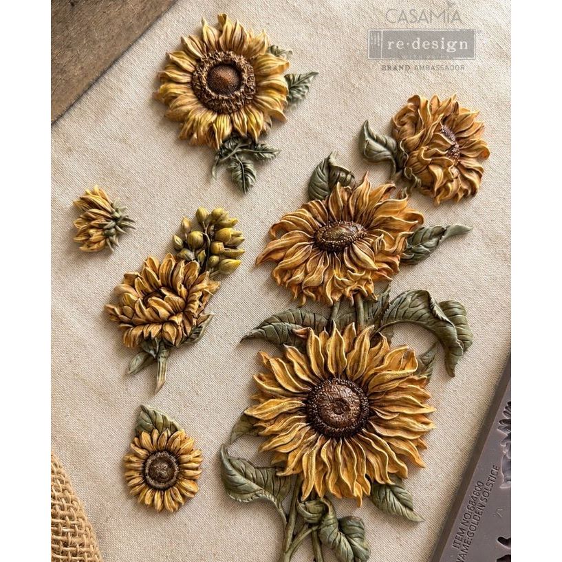Golden Solstice Decor Mould