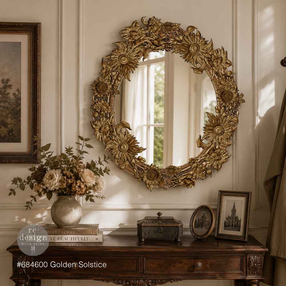 Golden Solstice Decor Mould