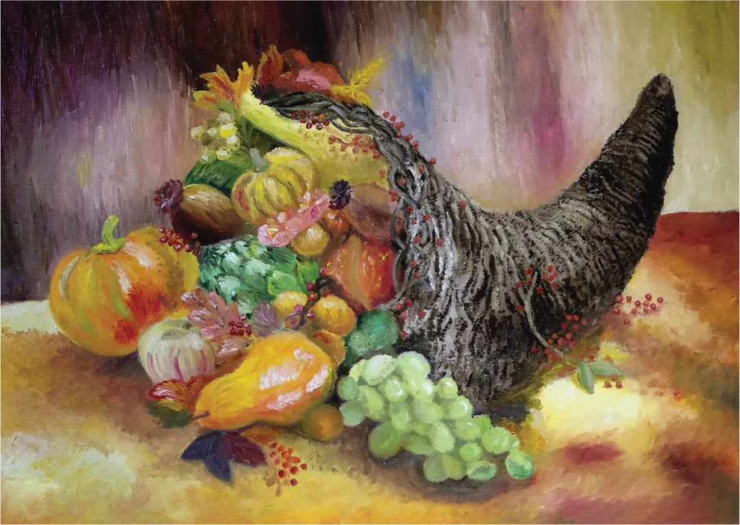 Harvest Blessings - A3 Rice Decoupage Paper