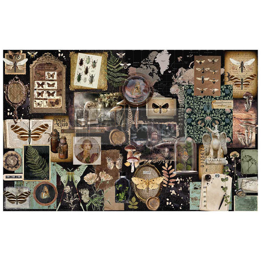 Herbarium Notes | Tissue Decoupage Paper | Prima