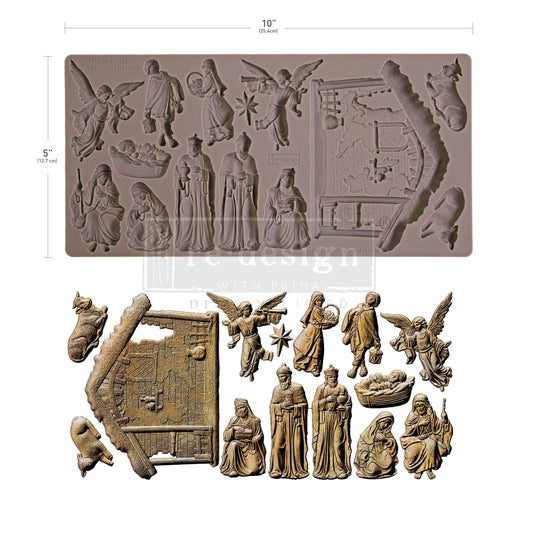 Holy Night Nativity | Decor Moulds | Redesign with Prima