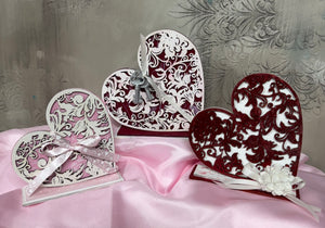 Filigree Heart Trio