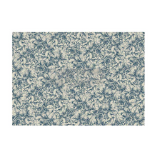 Load image into Gallery viewer, Blue Wallpaper Decoupage Fiber Paper
