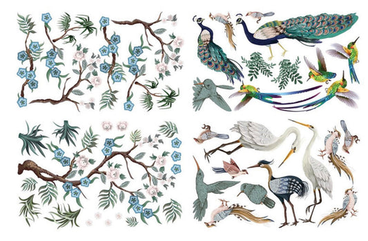 Chinoiserie Transfer