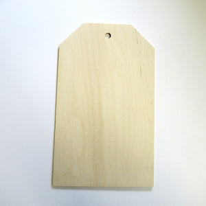 Large Wooden Tag