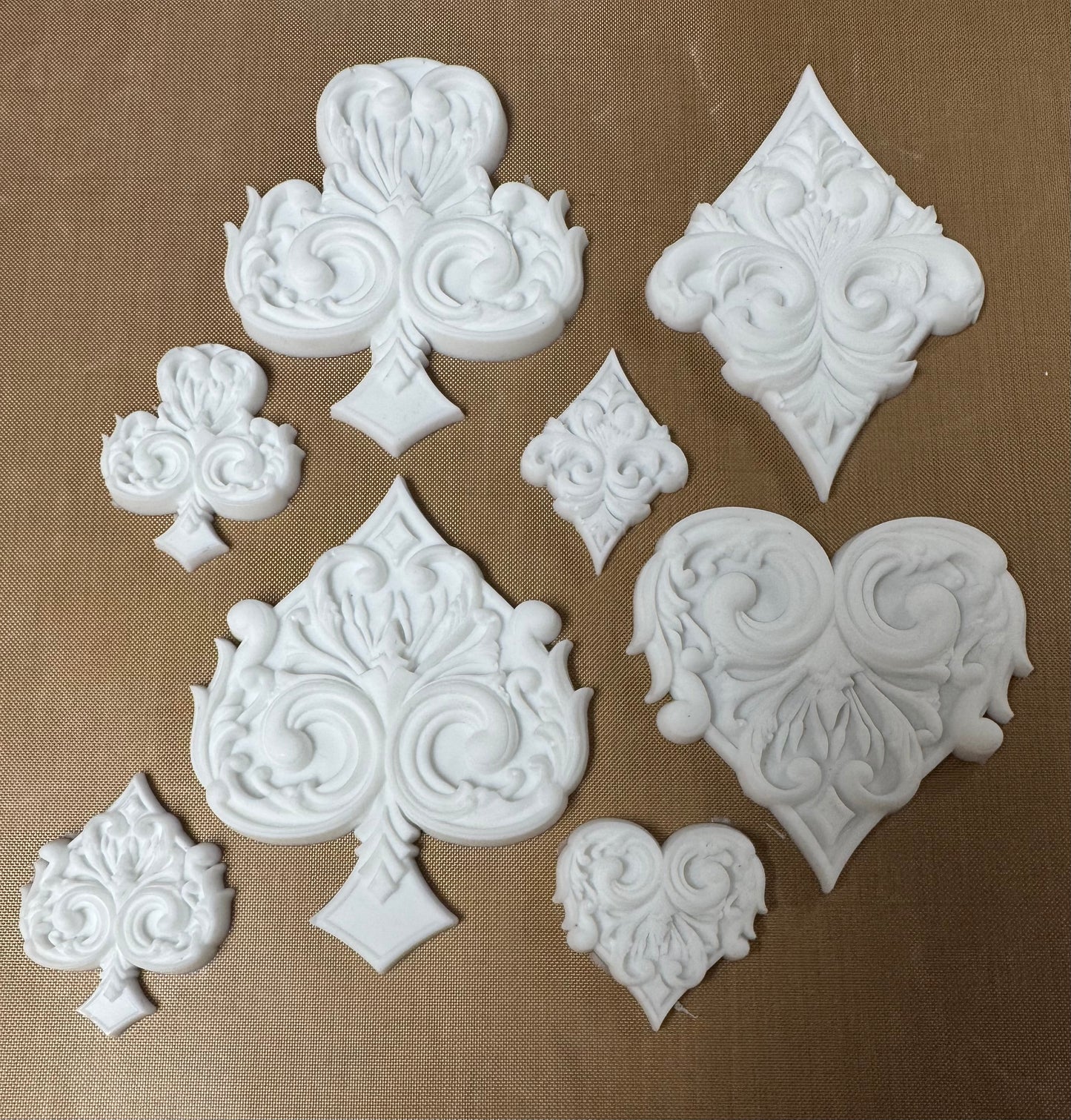 Pre-poured Trinkets - Alice Card Elements