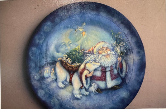Polar Santa Plate E-Packet