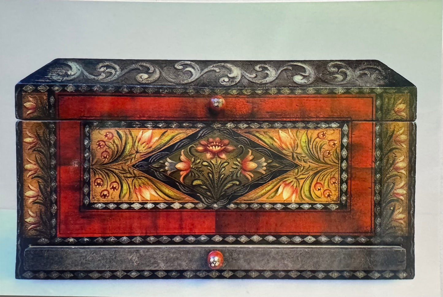 Bauernmalerie Bread Box E-Pattern