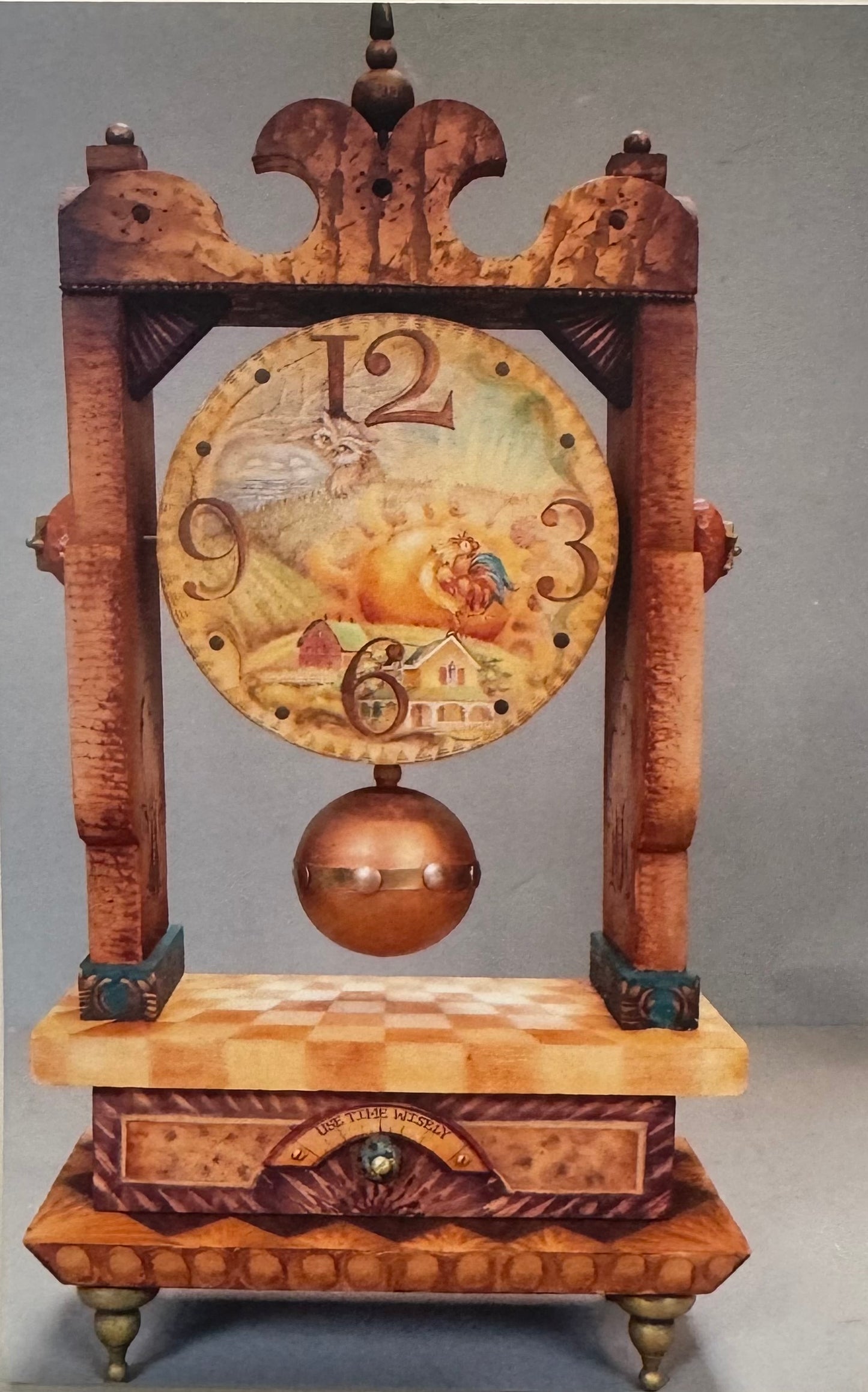 Findings Clock Pattern Packet - Michele Walton Designs