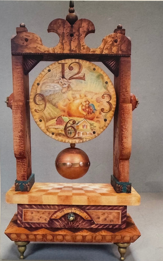 Findings Clock Pattern Packet - Michele Walton Designs