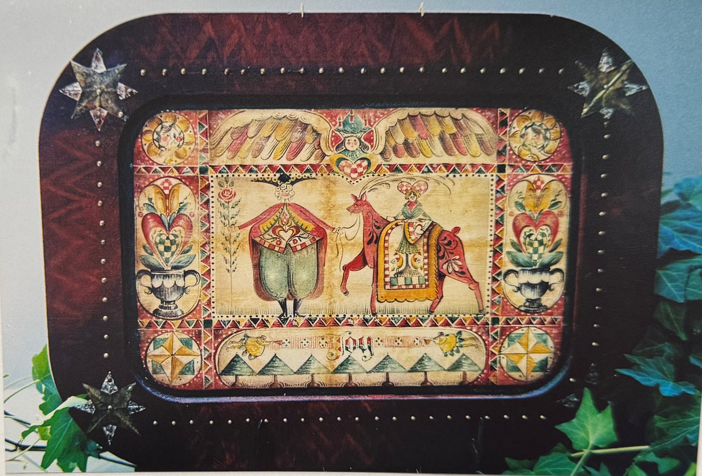 "JOY" Fraktur Tray