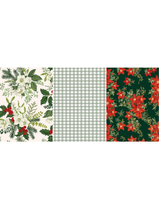 Holiday Holly Decoupage Paper