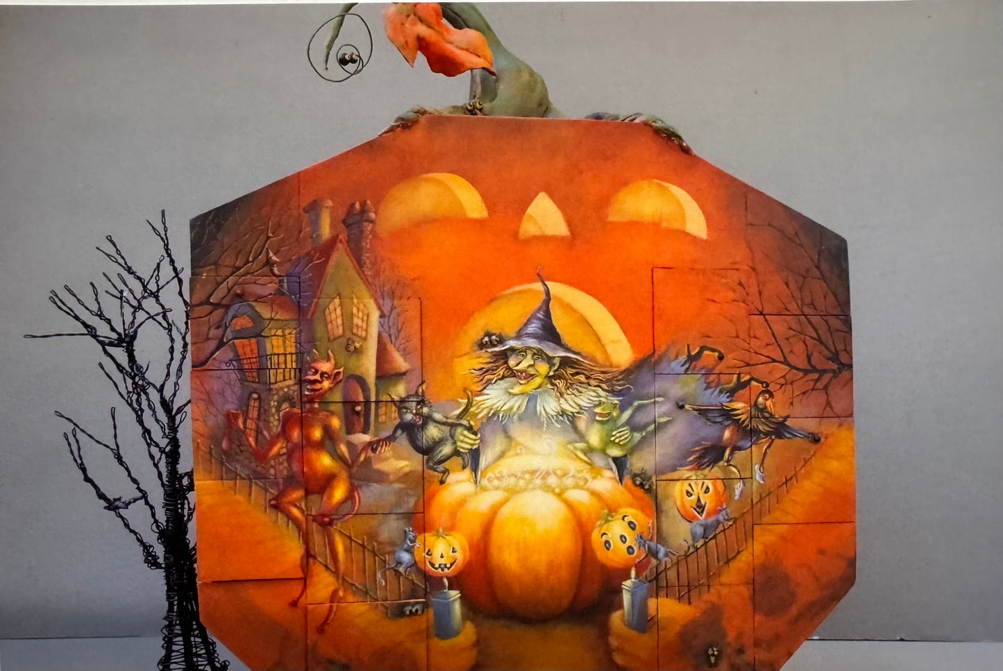 Halloween Pumpkin Box - Michele Walton Designs