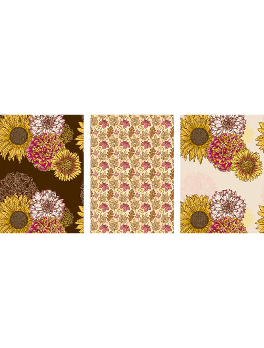 Autumn Florals Decoupage Paper