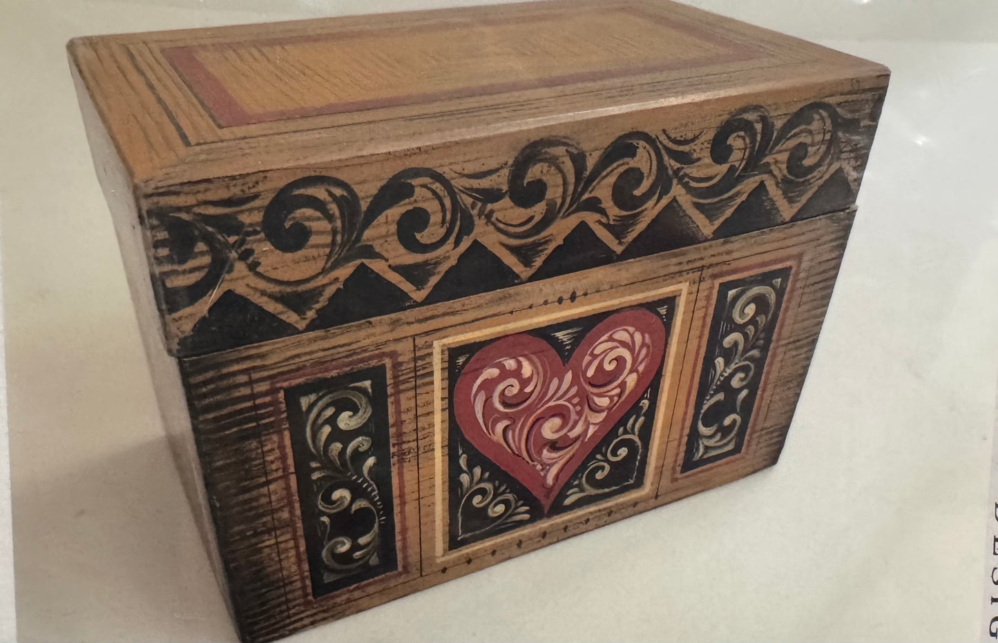 Playing Card Box Pattern Packet