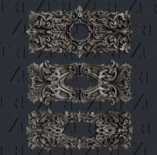 Baroque Frames Set 3