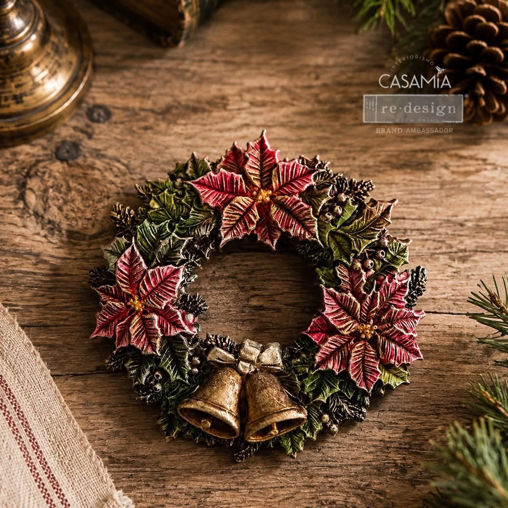 Country Christmas Delivery Decor Mould