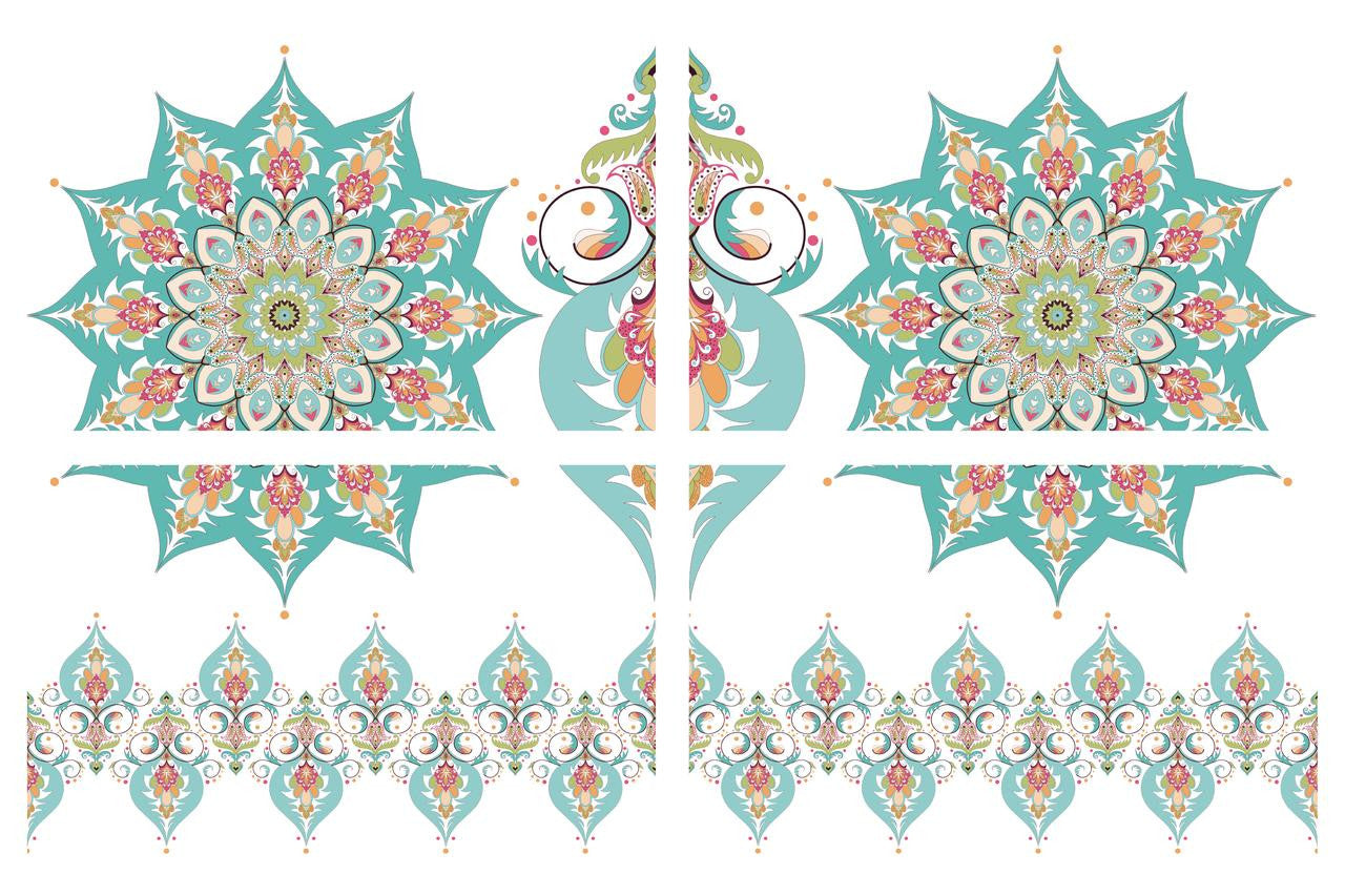 Kaleidoscope  | Rub On Transfer | Dixie Belle