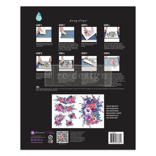 Luminous Blooms | H2O Transfers | Prima