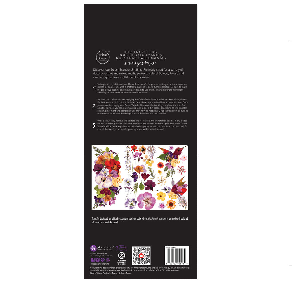 Organic Flora | Small Decor Transfer | Redesign with Prima