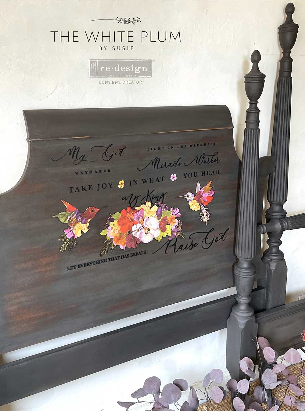 Organic Flora | Small Decor Transfer | Redesign with Prima