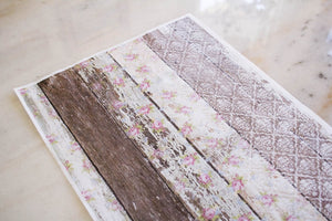 Pallet Wood Pattern | Rice Decoupage Paper | Dixie Belle
