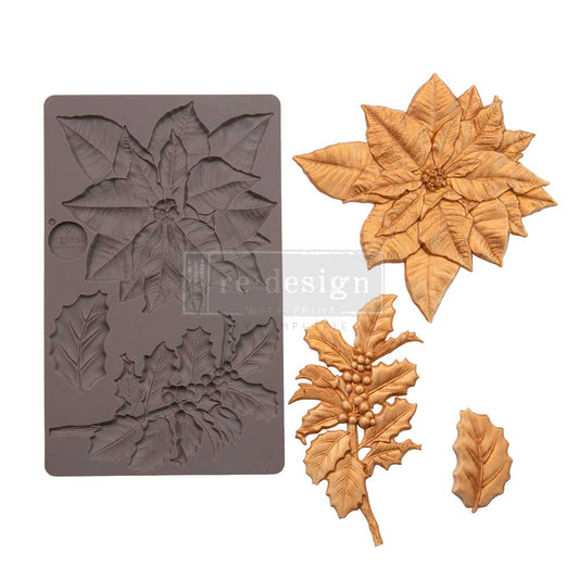 Perfect Poinsettia | Decor Mould | Redesign with Prima