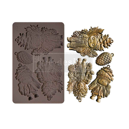 Pinecone Dolls | Decor Moulds | Redesign with Prima