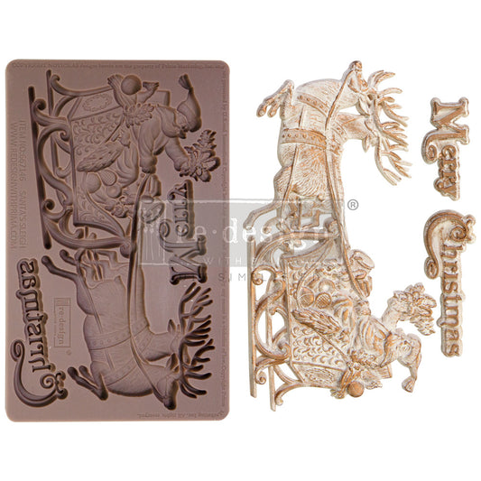Santa's Sleigh | Decor Moulds | Prima