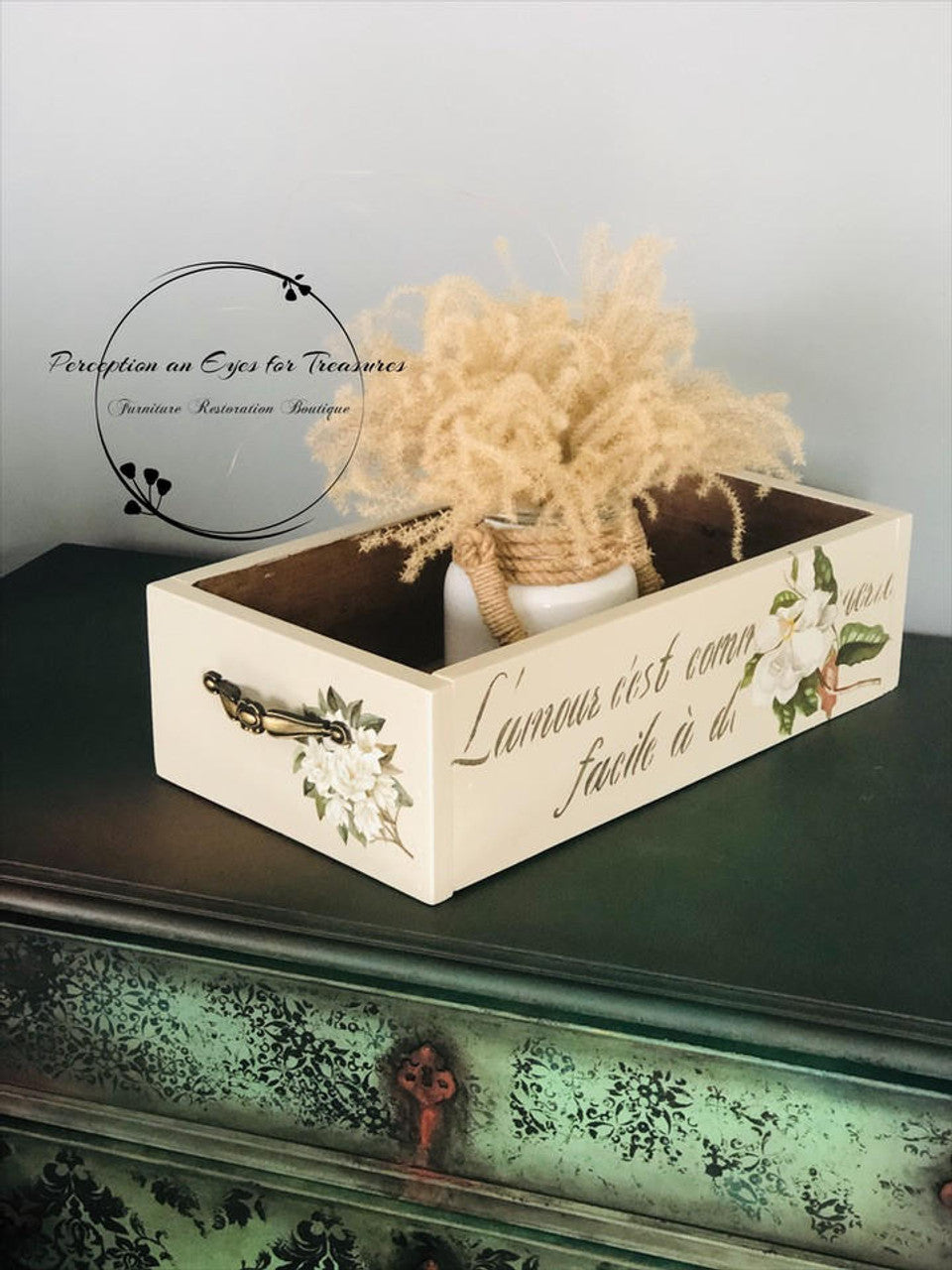 Script d'amour Français | Small Stencil | Dixie Belle