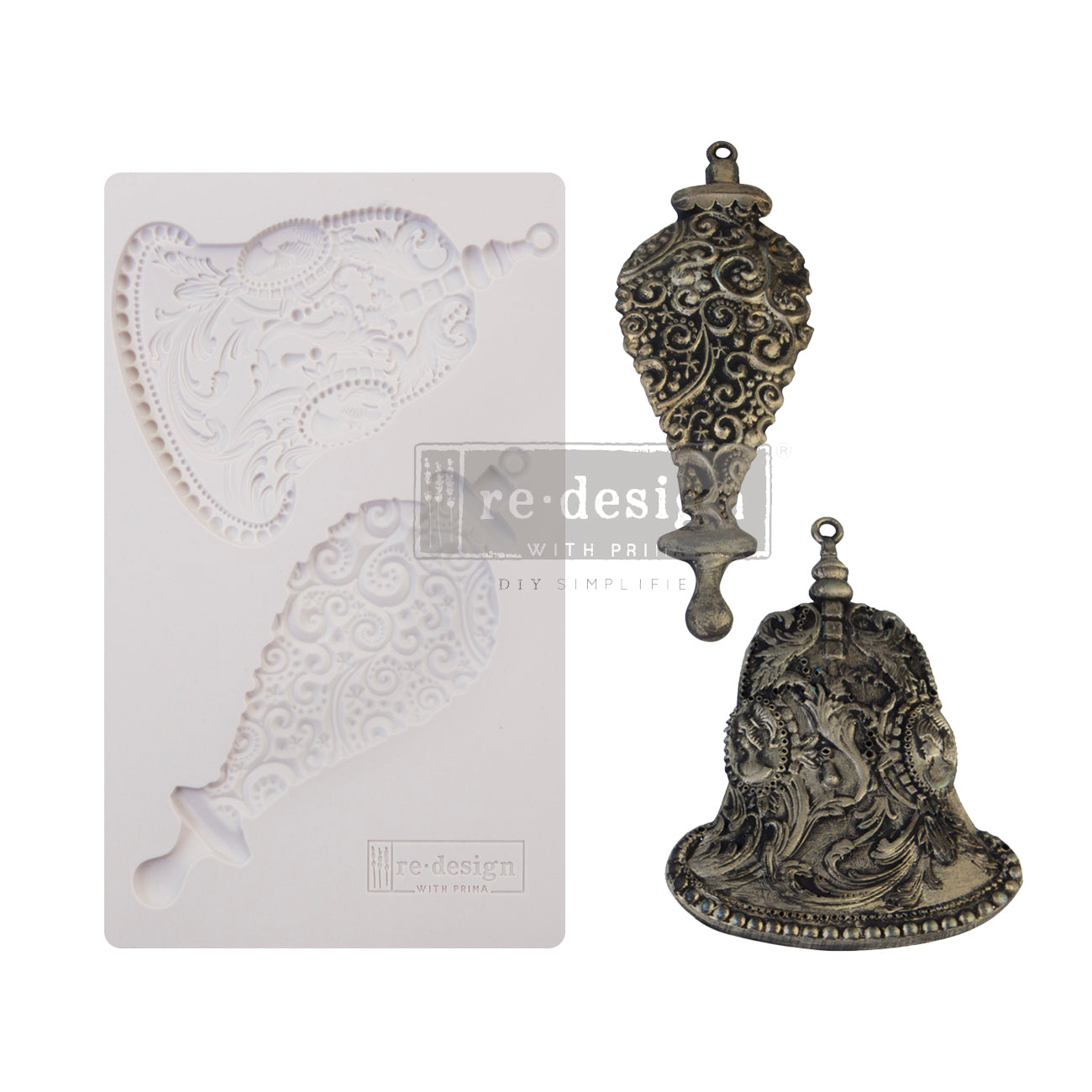 Silver Bells | Decor Mould | Redesign with Prima