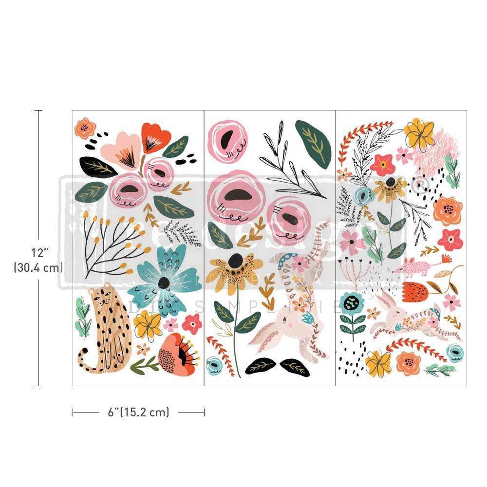 Spring Awakening | Small Decor Transfer | Prima