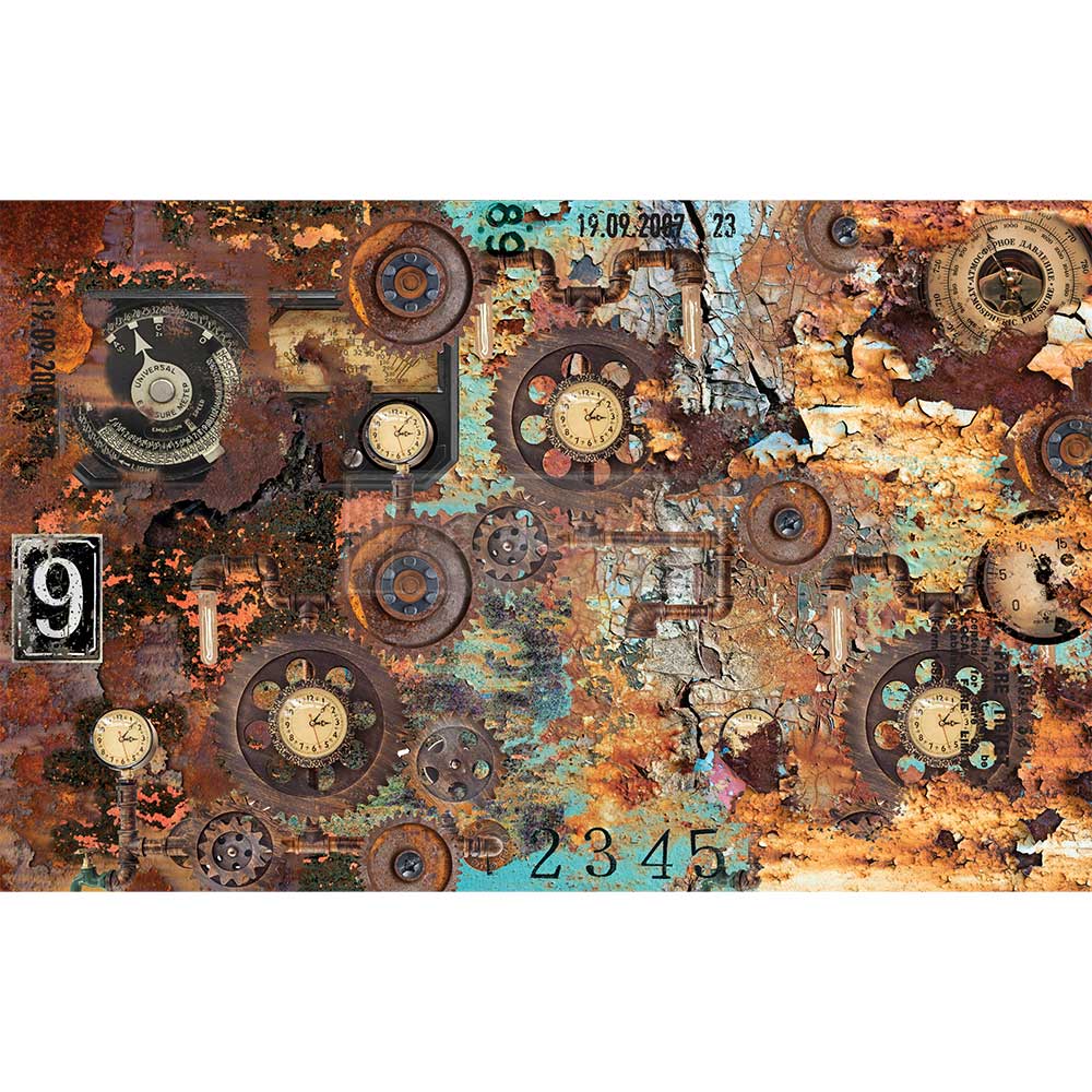 Tarnished Parts | Tissue Decoupage Paper | ReDesign with Prima