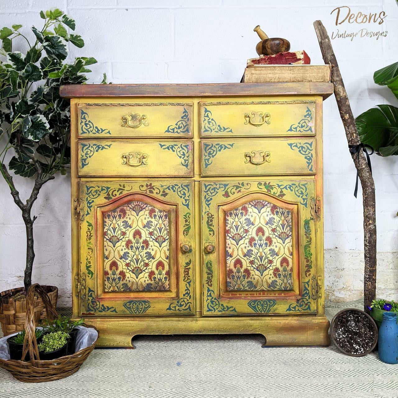 Whimsical Mediterranean | Rice Decoupage Paper | Dixie Belle