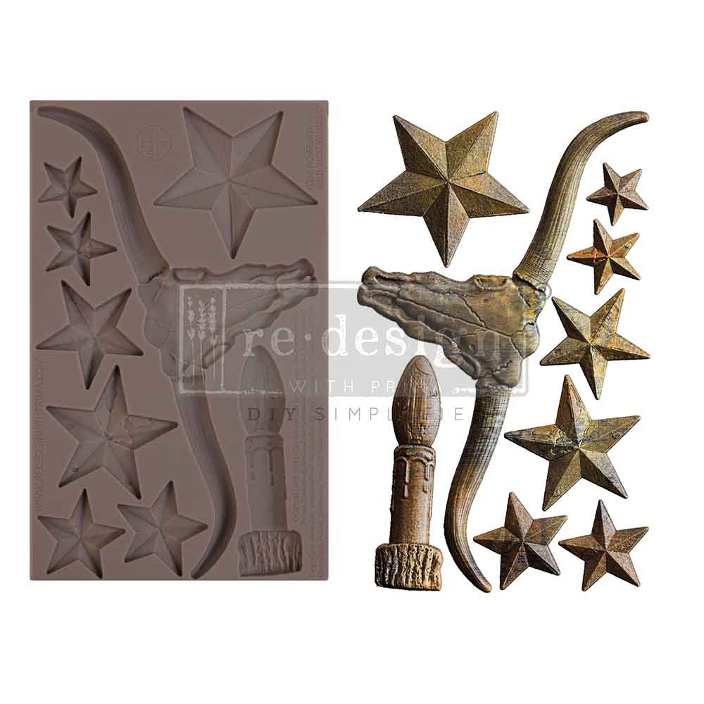 Wild West Whispers | Decor Moulds | Redesign with Prima