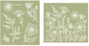 Wildflowers | Silkscreen Stencil | Dixie Belle