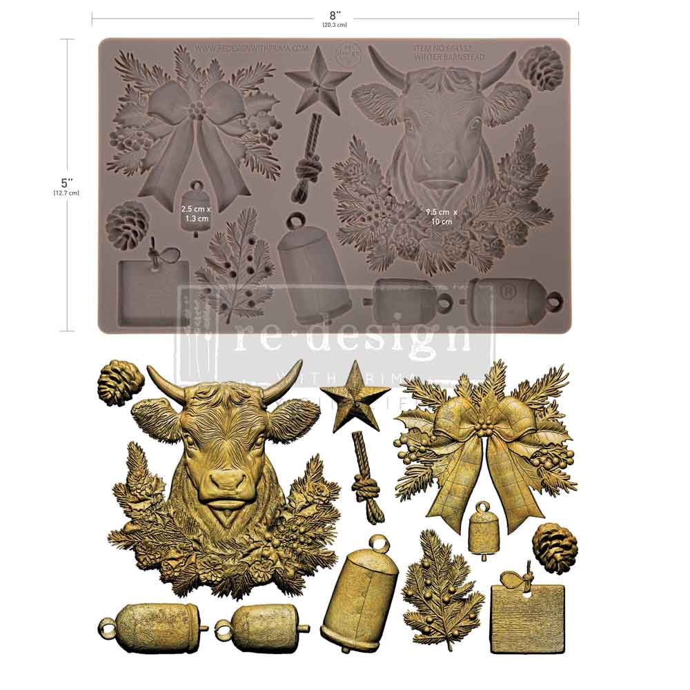 Winter Barnstead Decor Mould