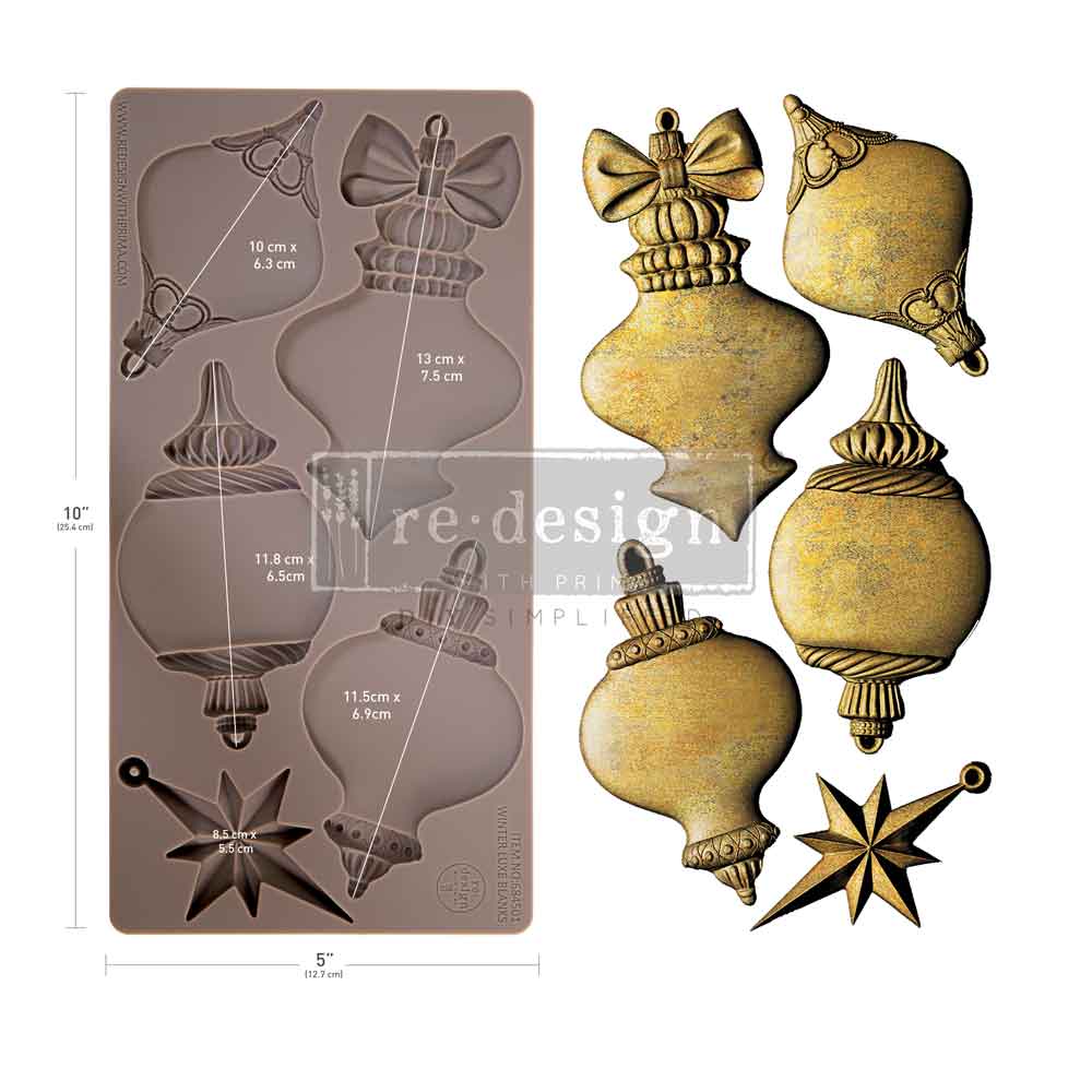 Winter Luxe Blanks Decor Mould