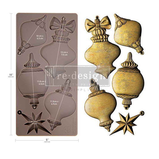 Winter Luxe Blanks Decor Mould