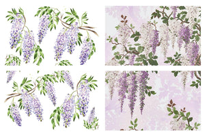 Wisteria Spring | Rub On Transfer | Dixie Belle