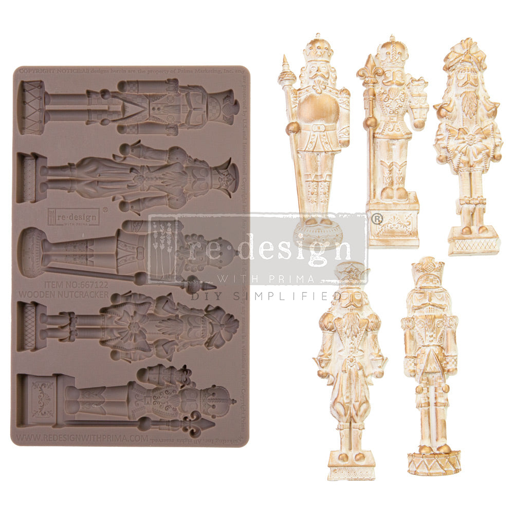 Wooden Nutcracker | Decor Moulds | Prima