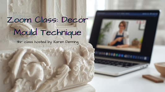 Zoom Class: Decor Mould Technique