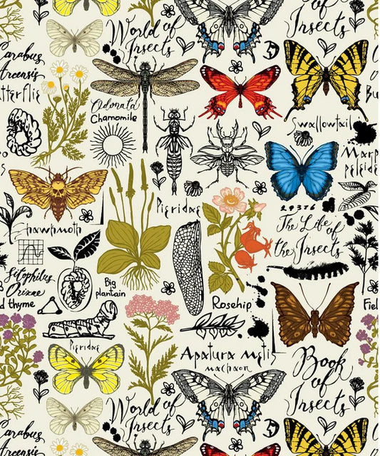 Book of Insects Rice Decoupage Paper