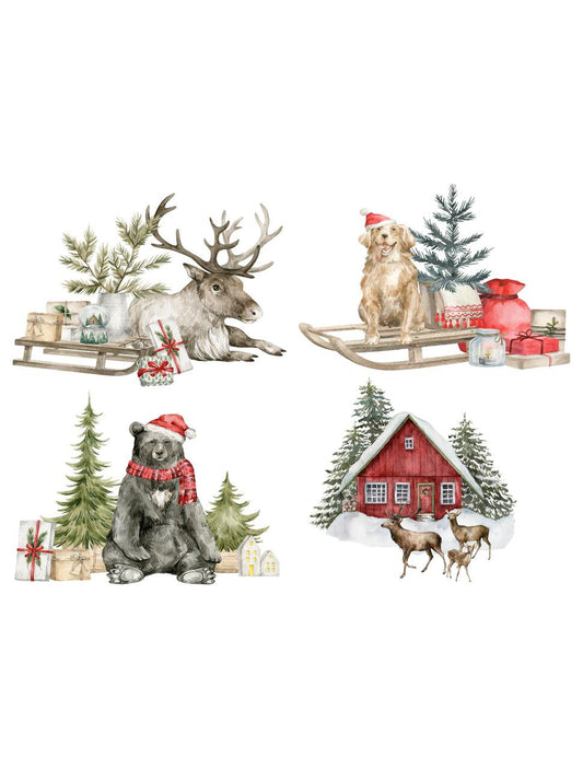 Frosty Forest Friends